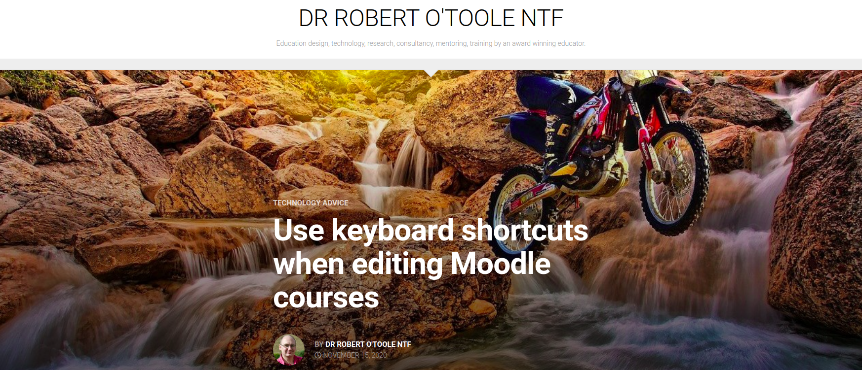 Dr Robert O'Toole's blog